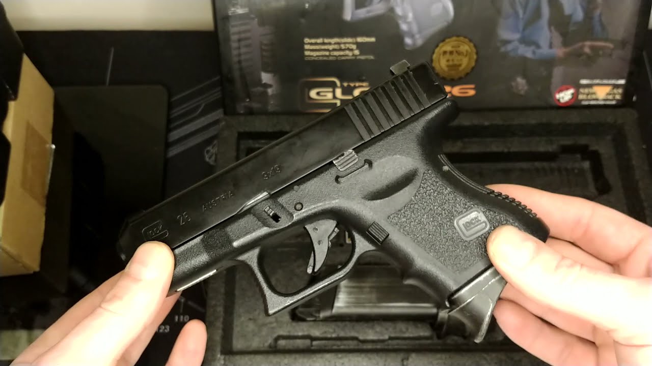 Tokyo Marui Glock 26 Review - Gas Blowback Airsoft Pistol