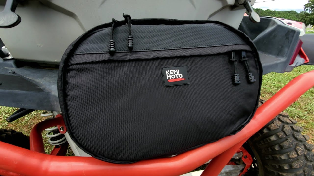 kemimoto UTV Drive belt storage bag review.