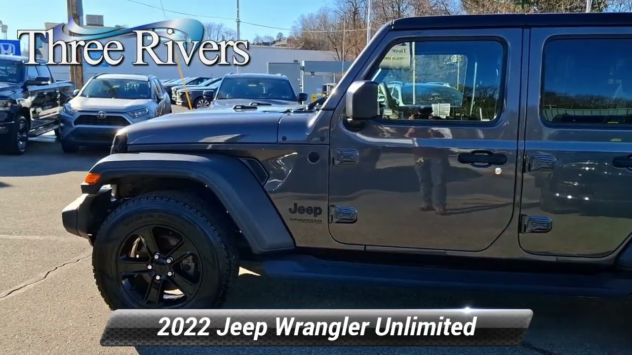Used 2022 Jeep Wrangler Unlimited Sport Altitude 4x4, Pittsburgh, PA P6182