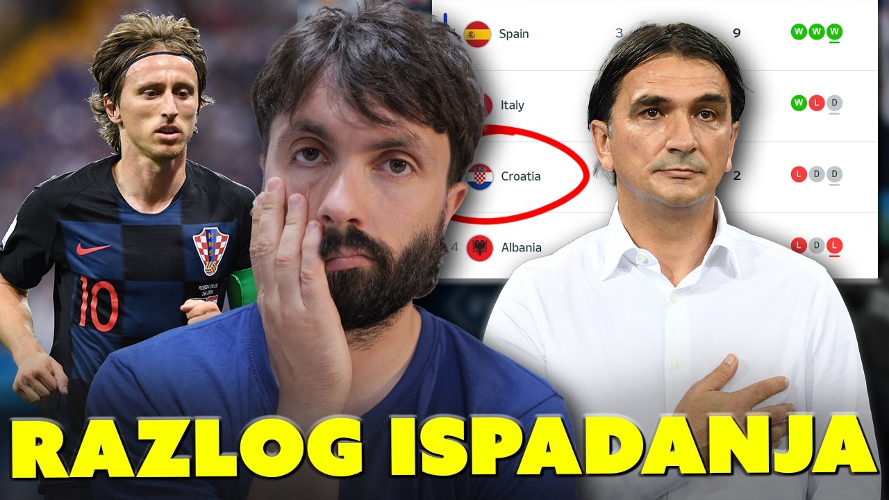Dalić je KRIVAC što je Hrvatska ZASLUŽENO ispala?