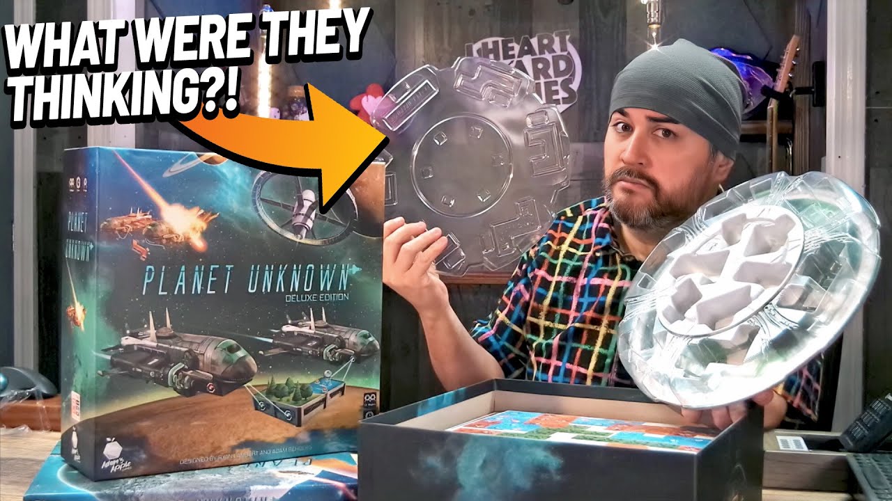 Распаковка Planet Unknown Deluxe с дополнением Supermoon: что в коробке?!