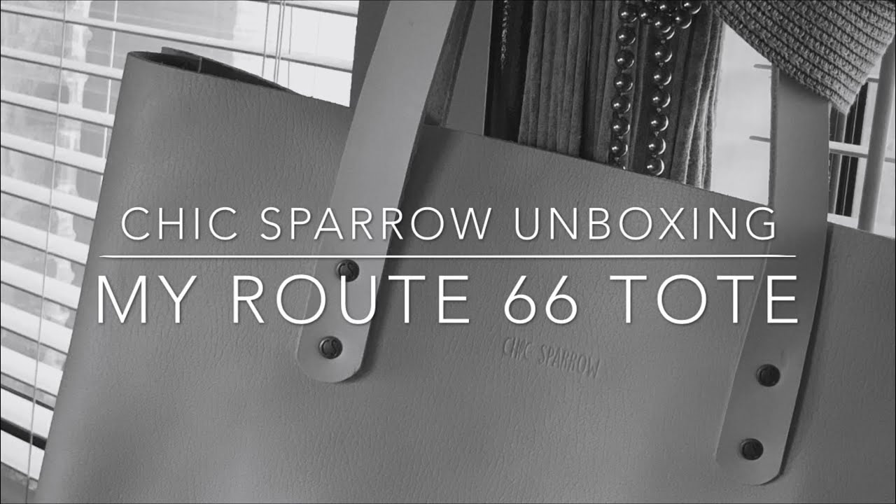 Unboxing My Route 66 Tote from @chicsparrowofficial