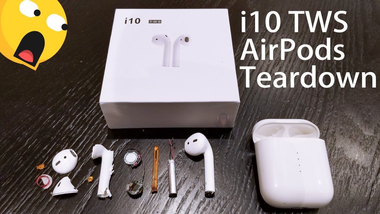 New Updated i10 TWS AirPods + Teardown & Testing 😱😲