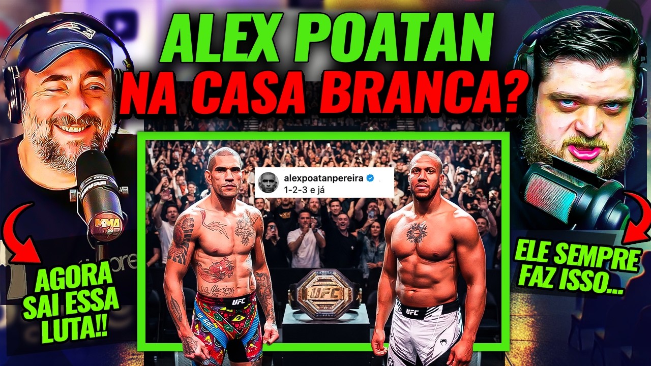 ALEX POATAN DÁ NOVAS PISTAS SOBRE LUTA