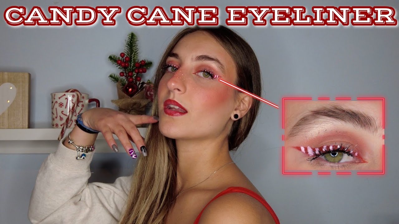 CANDY CANE EYELINER NATALIZIO *TI SPIEGO COME FARLO* 🎁🎄