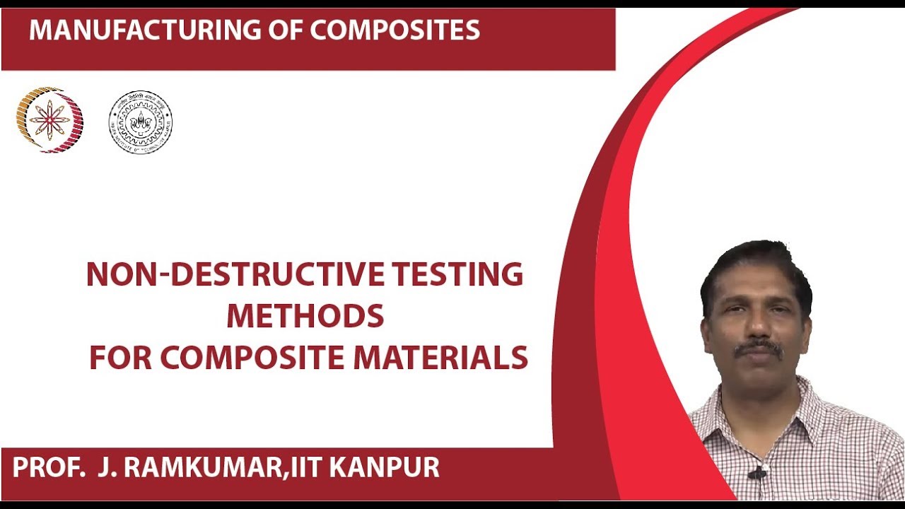 Non-destructive testing methods for composite materials