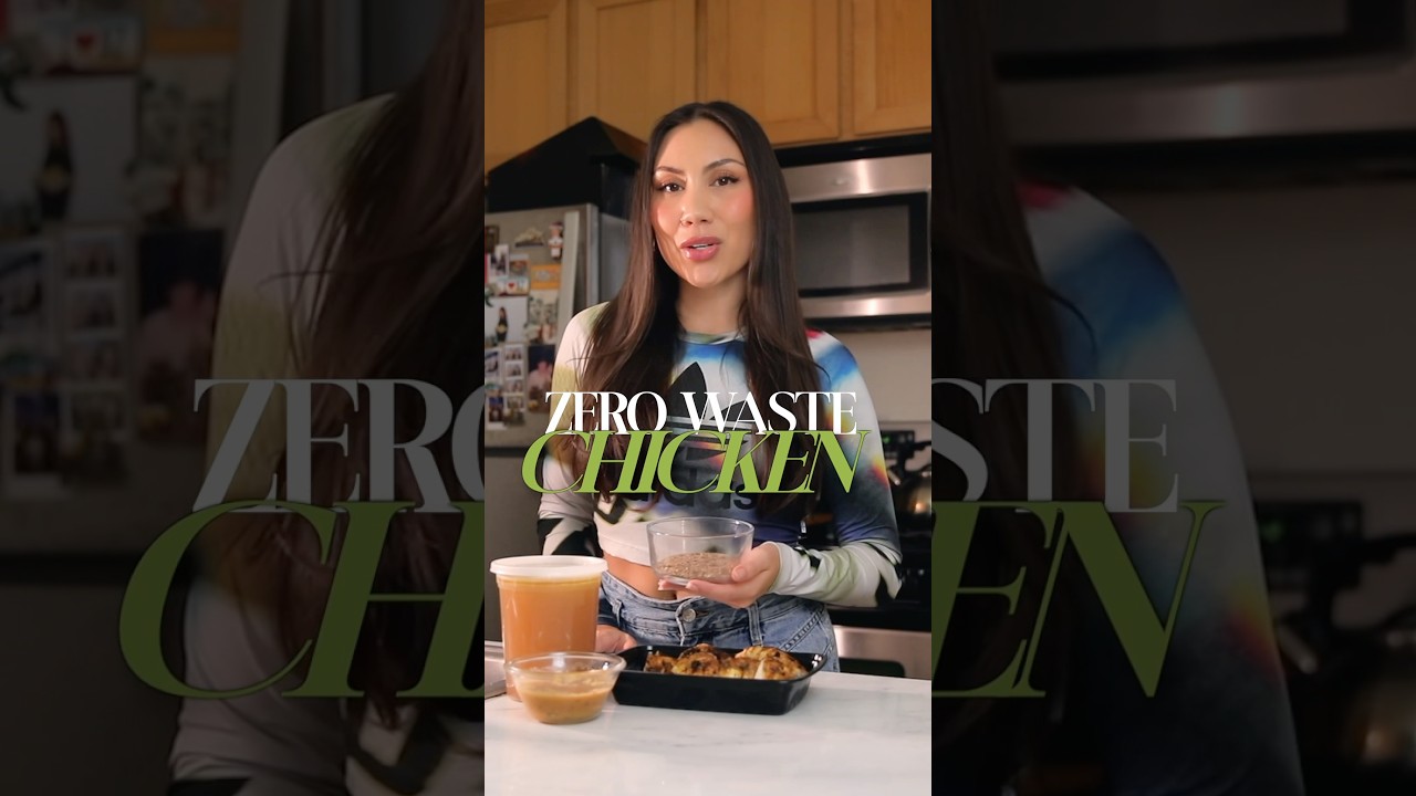 How to Use a Whole Chicken &ndash; No Waste! 🍗🥣 #BudgetCooking