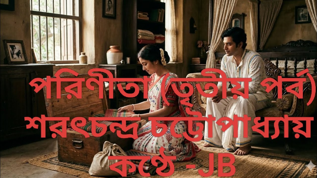 পরিণীতা (তৃতীয় পর্ব)- শরৎচন্দ্র চট্টোপাধ্যায়#bengalistory#romanticstory#bengalistory 