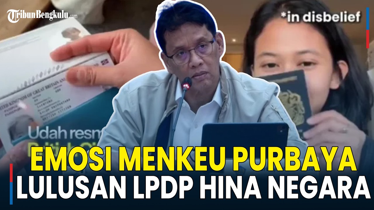 Emosi Purbaya 'Blacklist' Dari Pemerintahan Alumni LPDP Viral yang Bangga Anak Bukan Bagian WNI