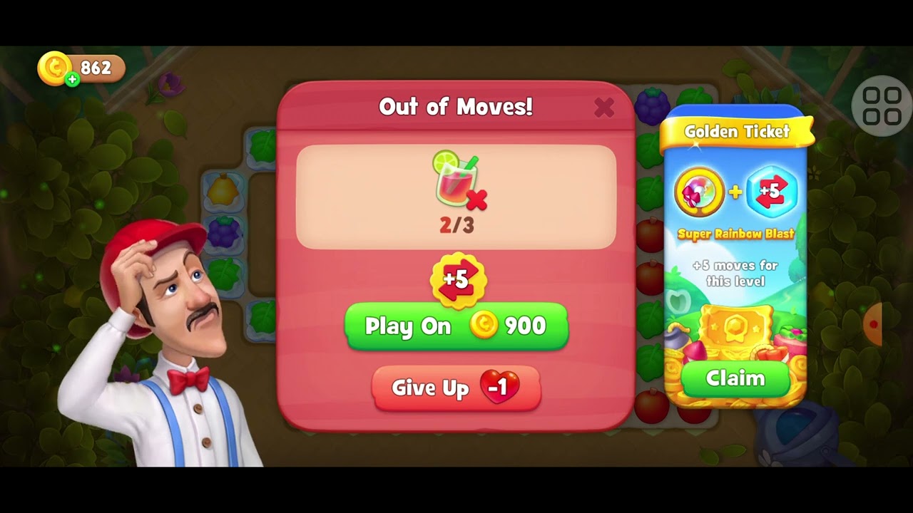@emojipuzzle864 remove the sunken balustrade - gardenscapes game - emoji puzzle