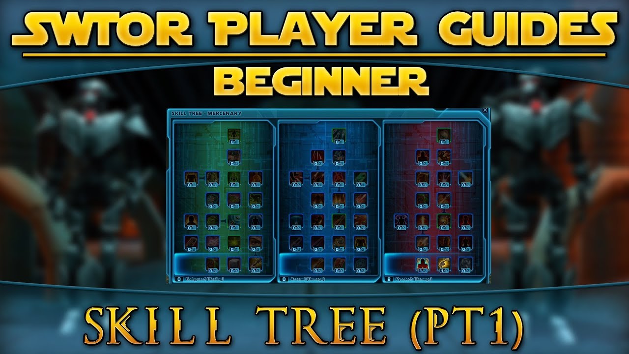 Star Wars: The Old Republic - Player Guides (Beginner) - Skill Tree (Part 1)