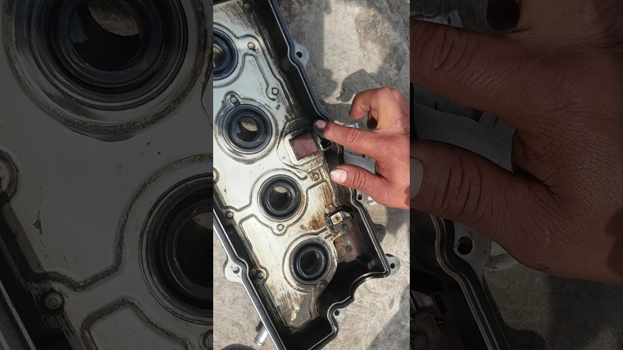 NISSAN TSURU III TAPA DE PUNTERIAS CAMBIO DE RETENES Y JUNTA