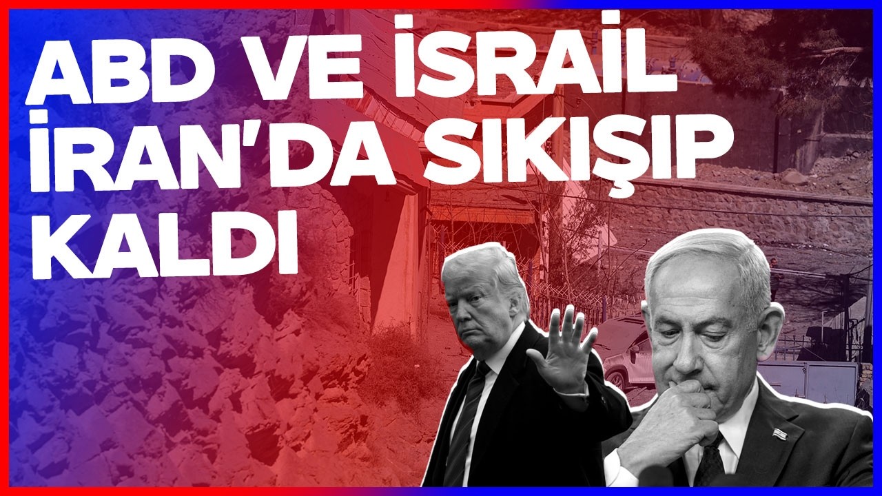 ABD ve İsrail İran'da Sıkıştı Kaldı! Trump Kendine &Ccedil;ıkış Yolu Arıyor