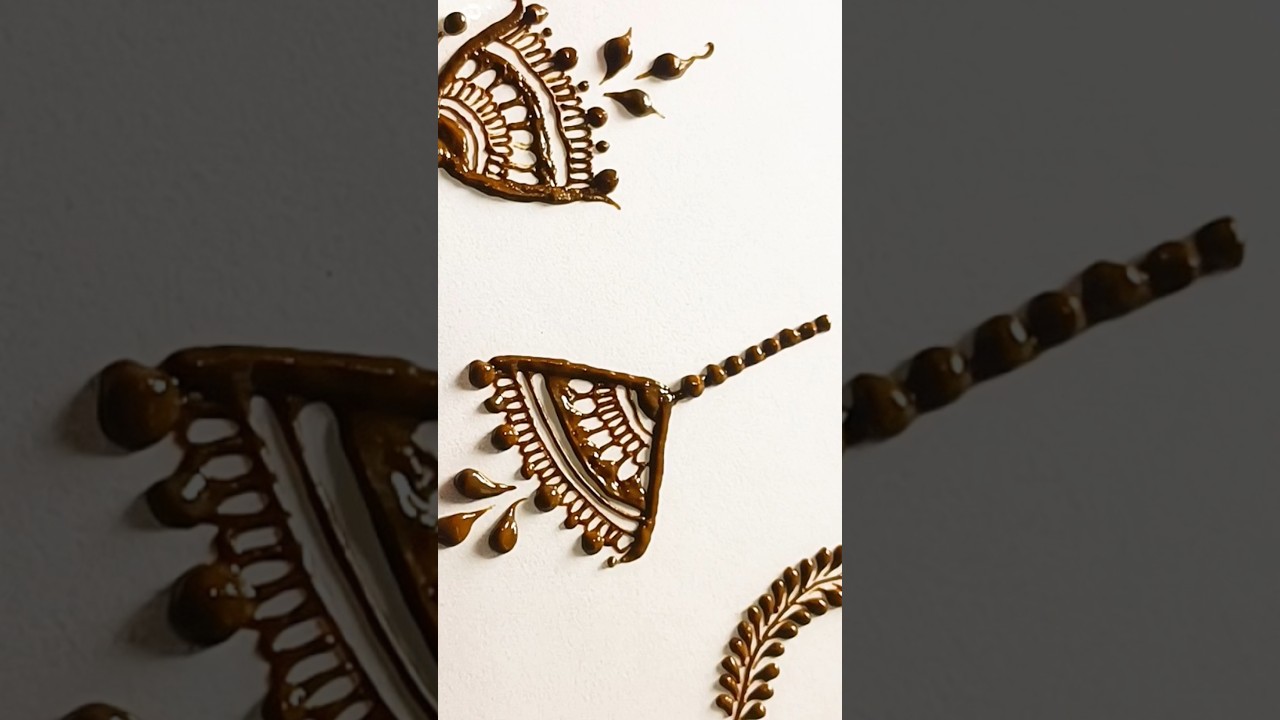 jhumka mehendi design ❤️🥰🥰