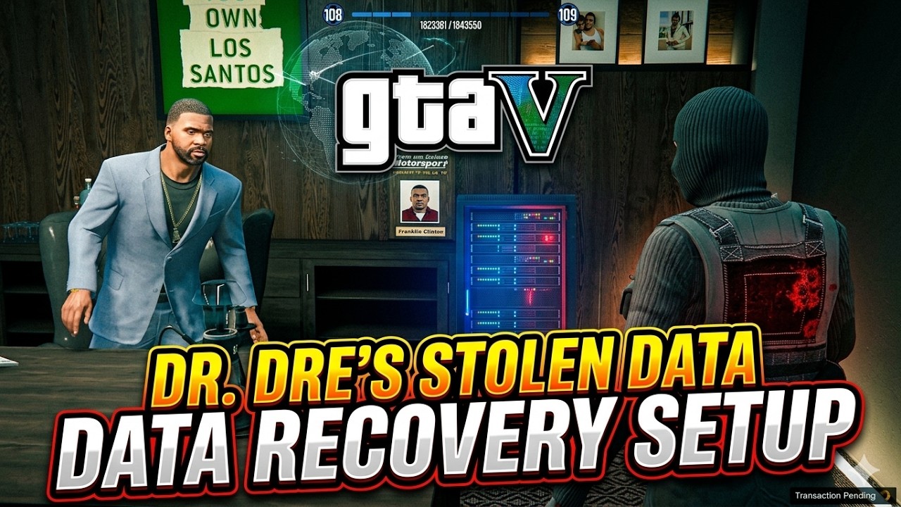 FINDING DR. DRE&rsquo;S STOLEN DATA! 💿 | Data Recovery Setup Guide (GTA 5)