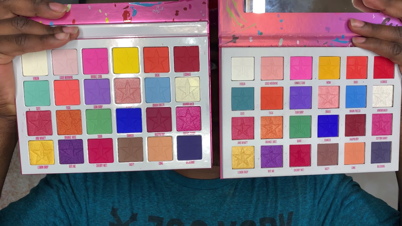 Real Vs. Fake Jawbreaker Palette🎨 | Jeffree Star Palette