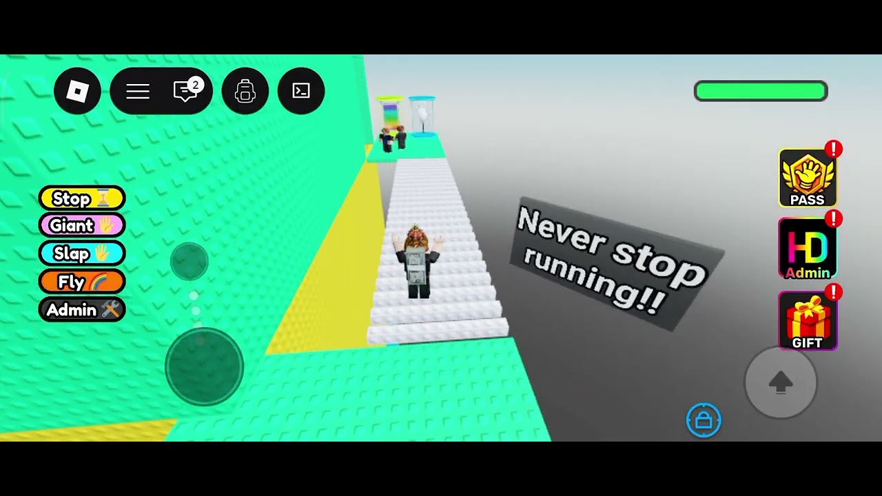 going to the last obby on troll tower