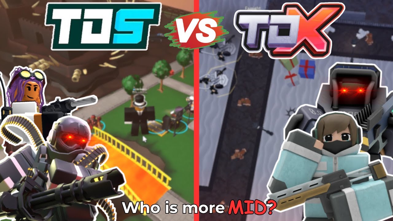 Tower Defense Simulator vs. Tower Defense X