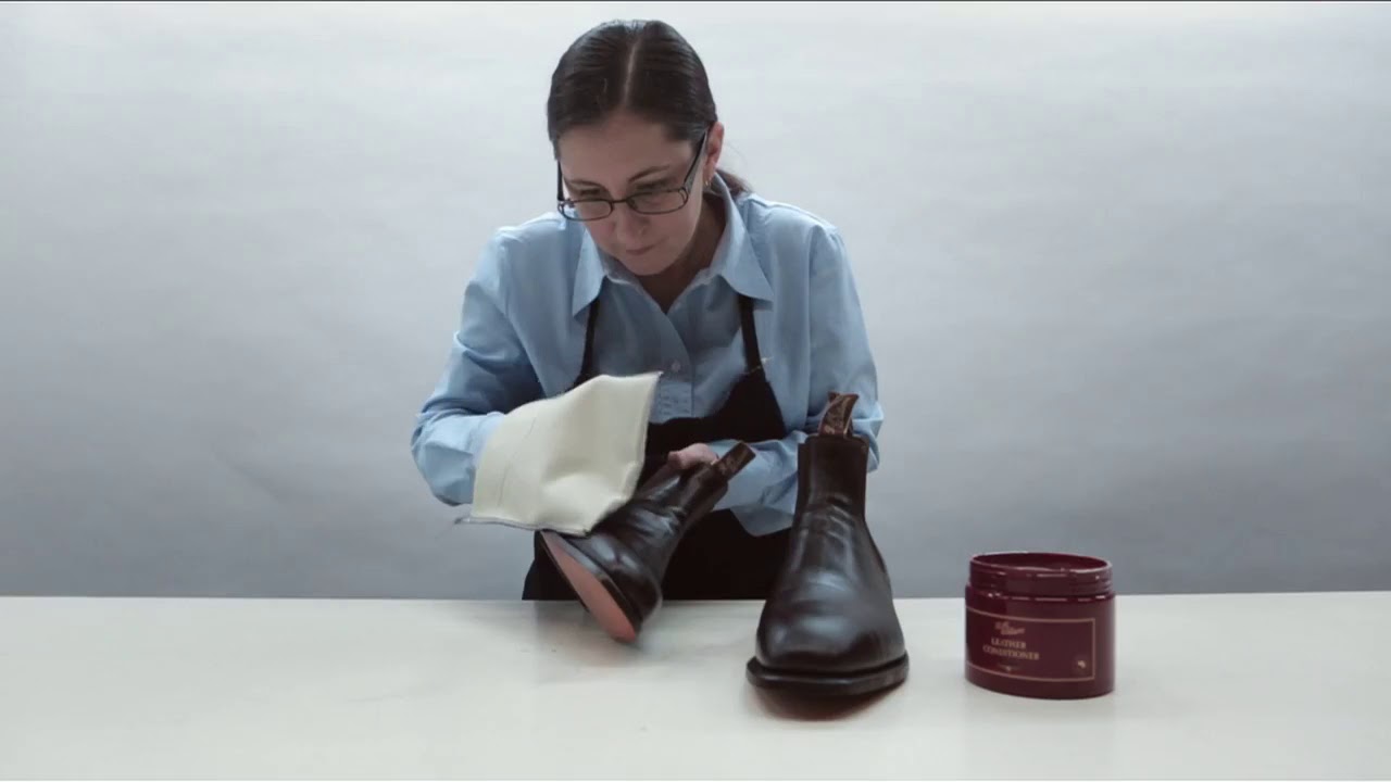 RM Williams Leather Boot Care