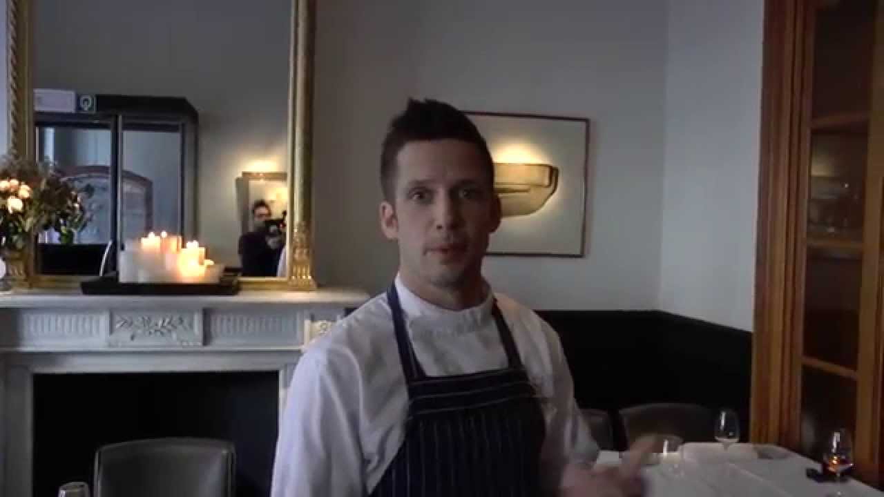 Micha&euml;l Vrijmoed presents his Michelin star restaurant in Gent, Belgium