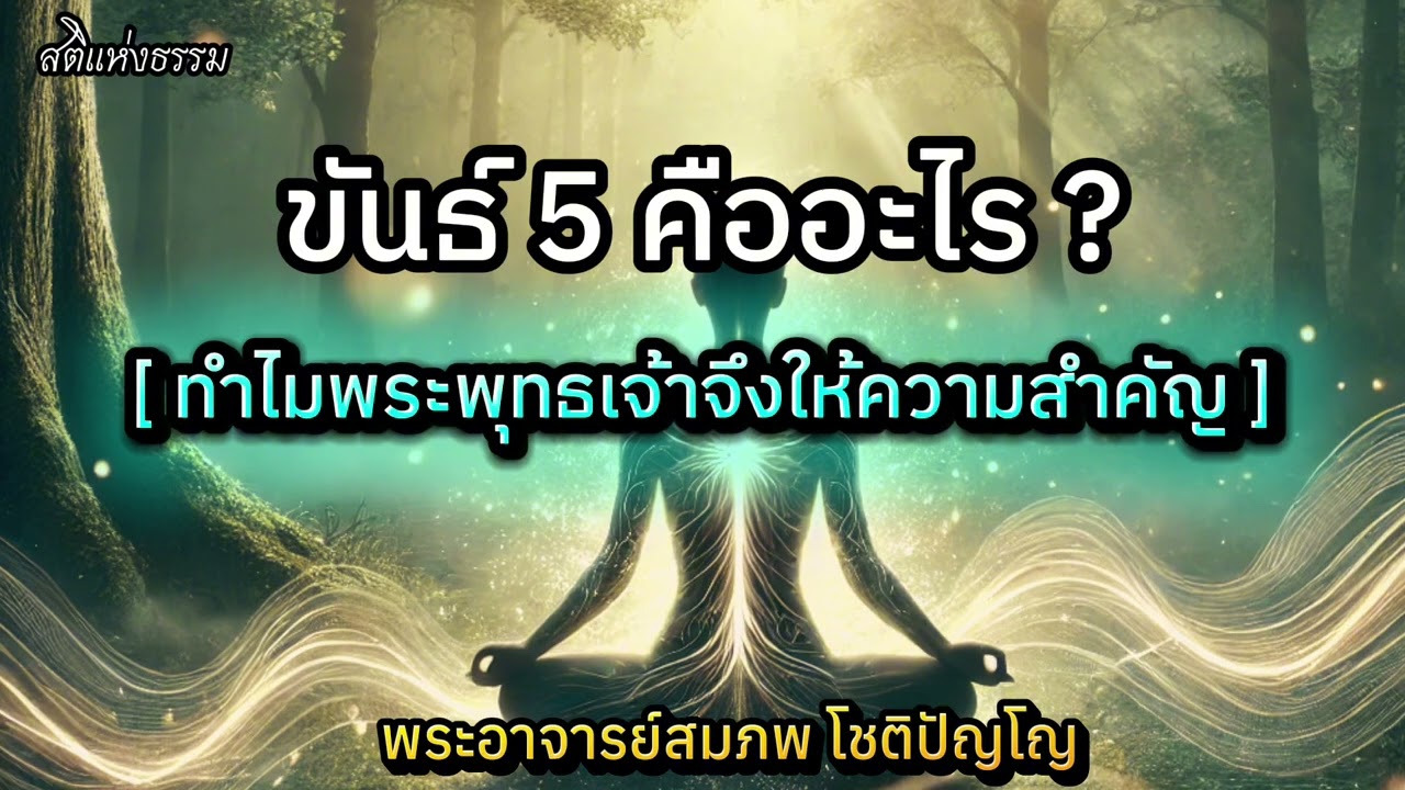 แยกขันธ์ พิจารณาธาตุ | พระอาจารย์สมภพ โชติปัญโญ | วัดไตรสิกขาราม สกลนคร