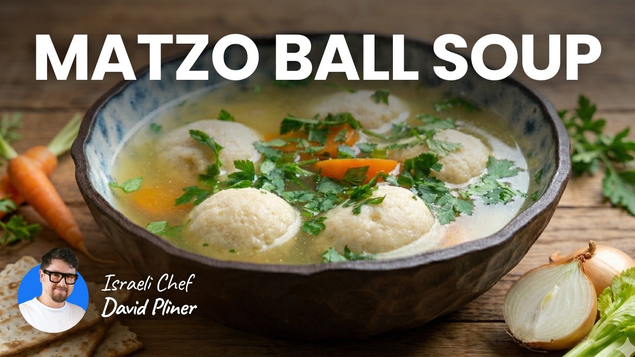 How to make The Easiest Matzo Ball Soup for Shabbat