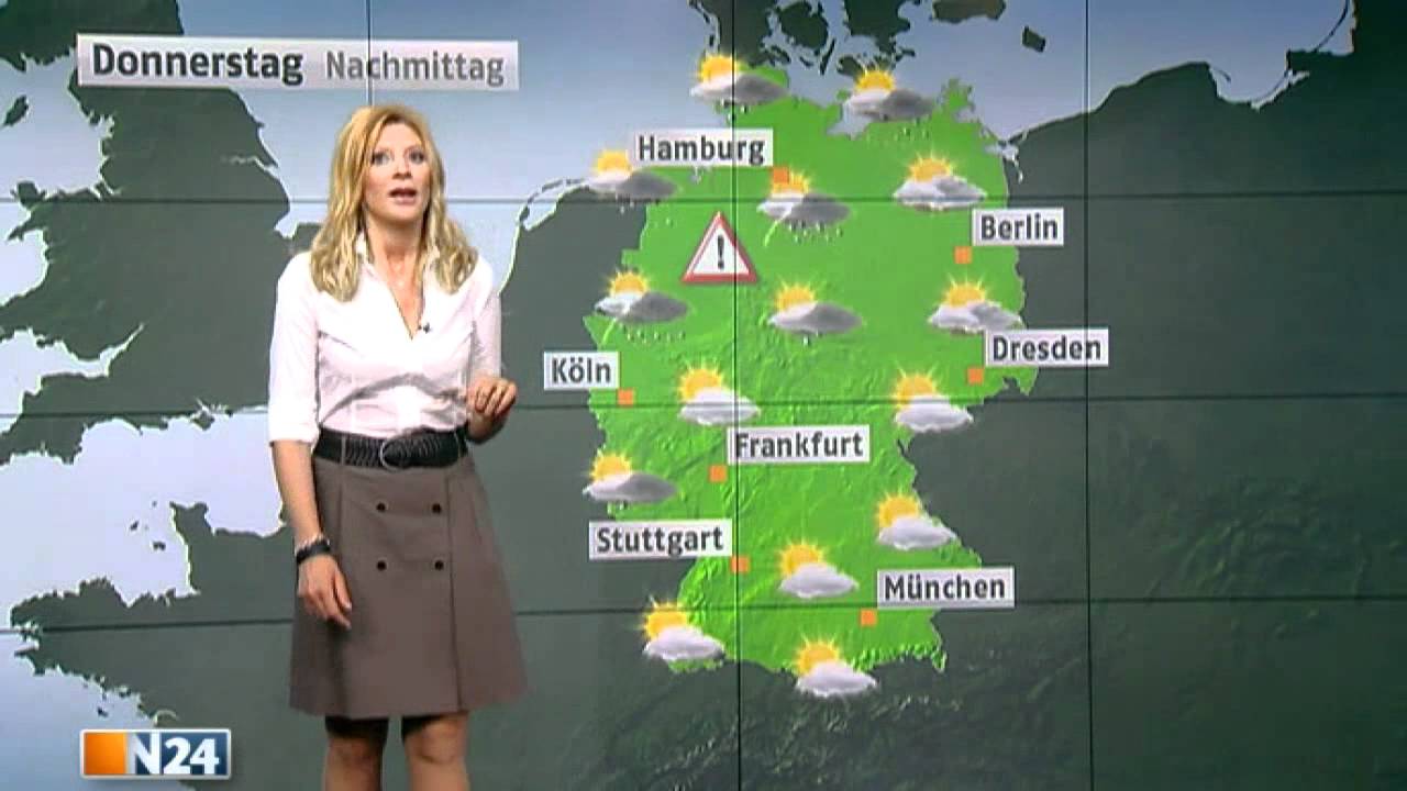 Das N24-Wetter am 10.05.12 mit Miriam Pede