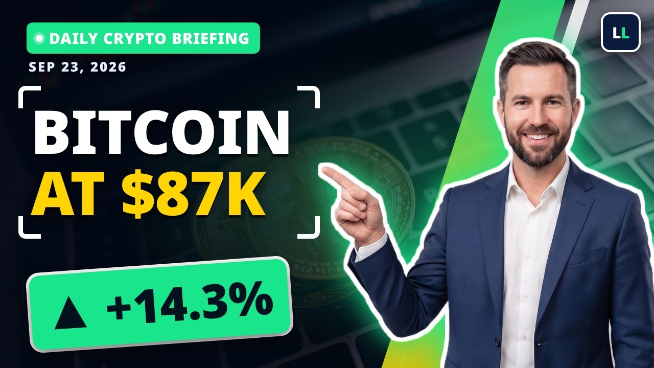 Bitcoin Price Holds $87K as Zcash Surges 43% This Week