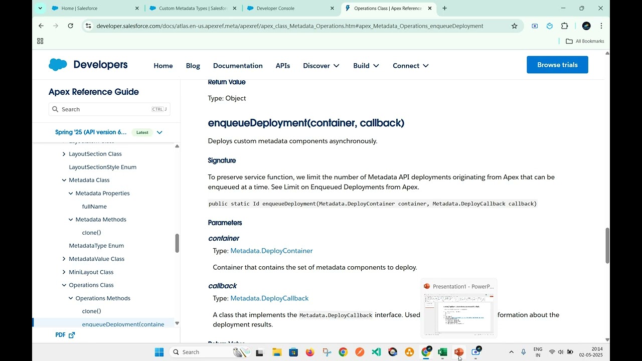 QL - Custom Metadata Bulk Data Create