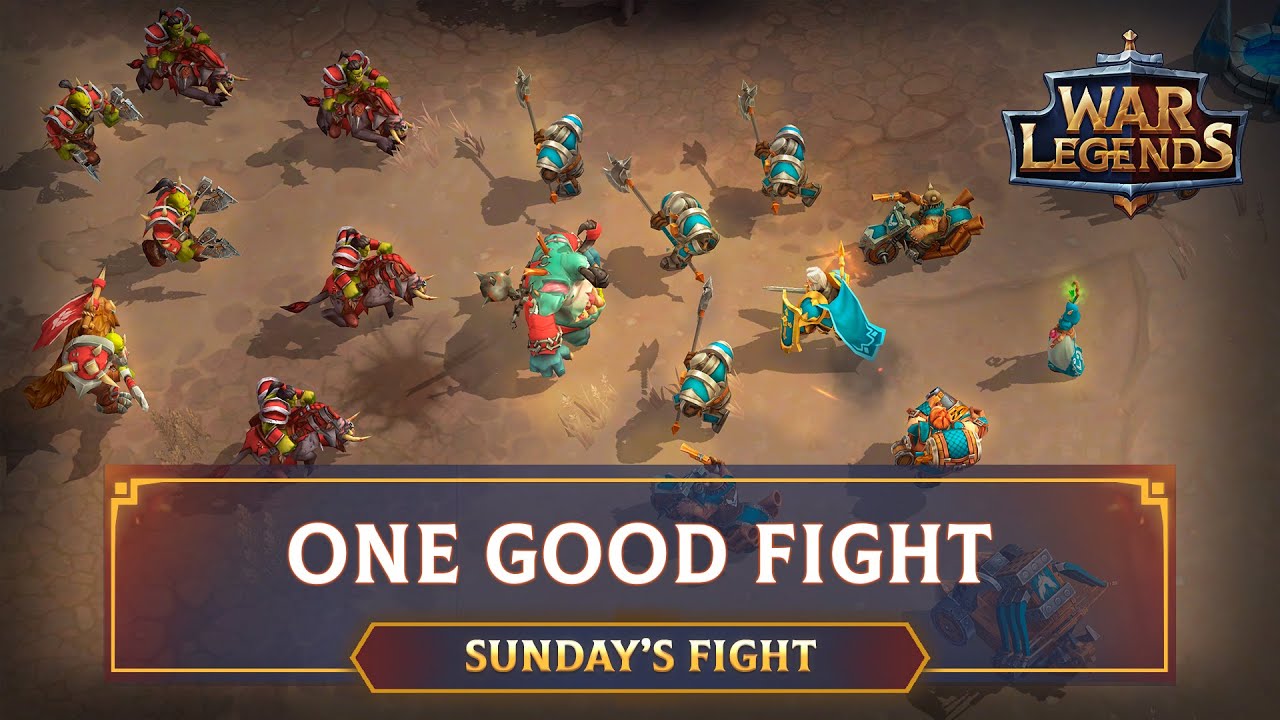 Одна достойная битва — залог победы ☆ WAR LEGENDS Mobile RTS