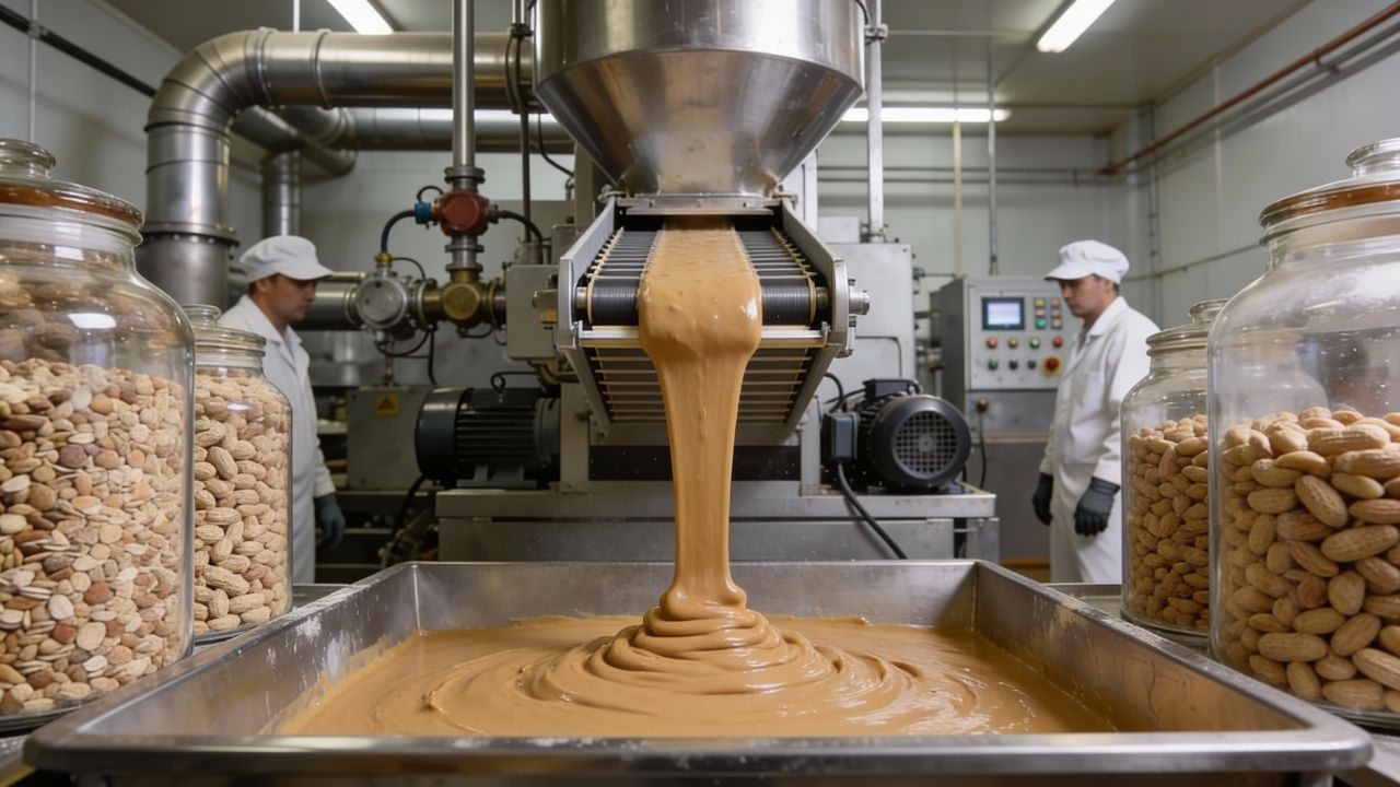 ASÍ se HACE la MANTEQUILLA de MANÍ 🥜 | FÁBRICA