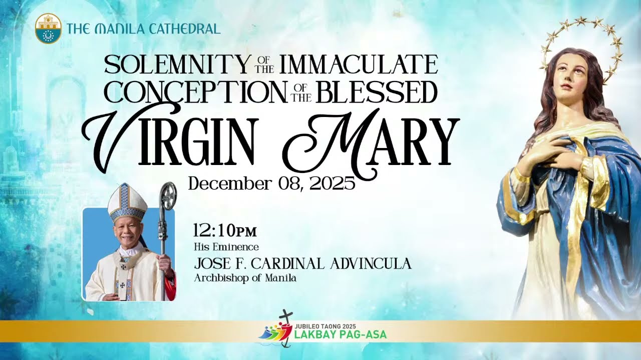 Solemnity of the Immaculate Conception of the Blessed Virgin Mary - December 08, 2025 (12:10pm)