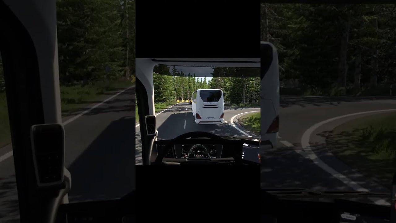 Euro truck simulator 2 : Bremen to Linz : Quick Job is in Progress #eurotrucksimulator2#shorts #vira