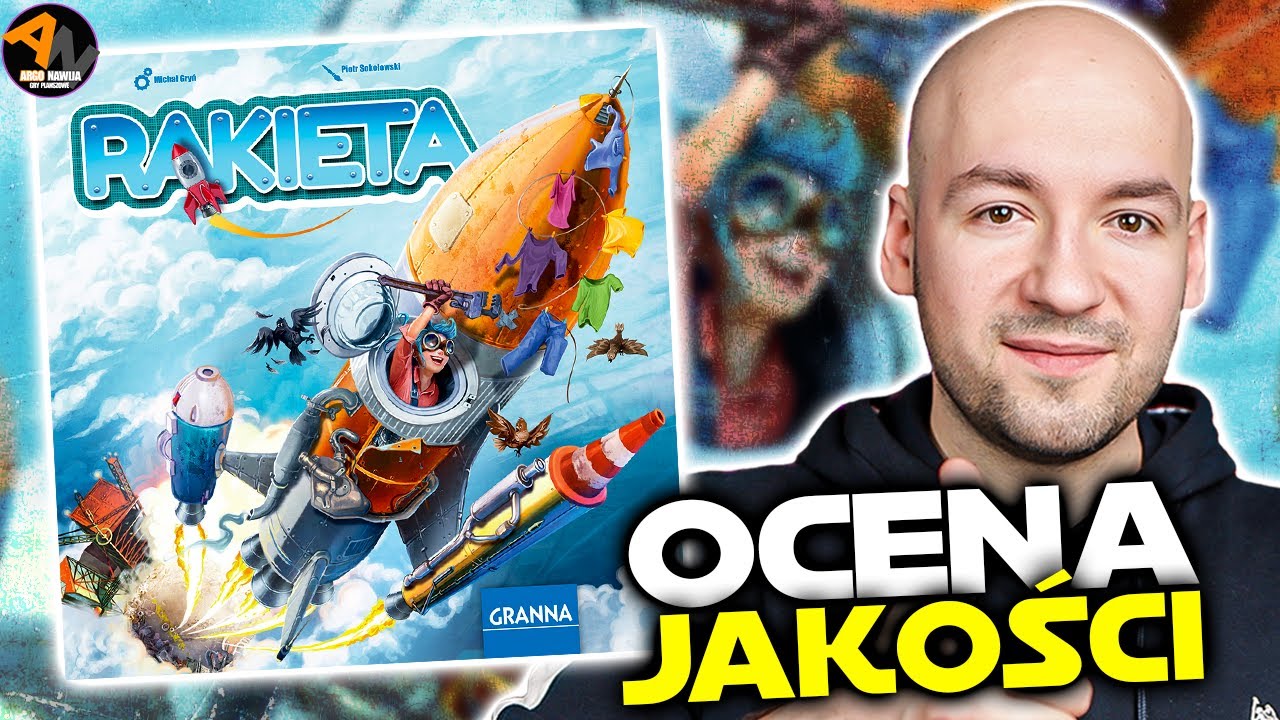 RAKIETA - gra planszowa | UNBOXING [2023]