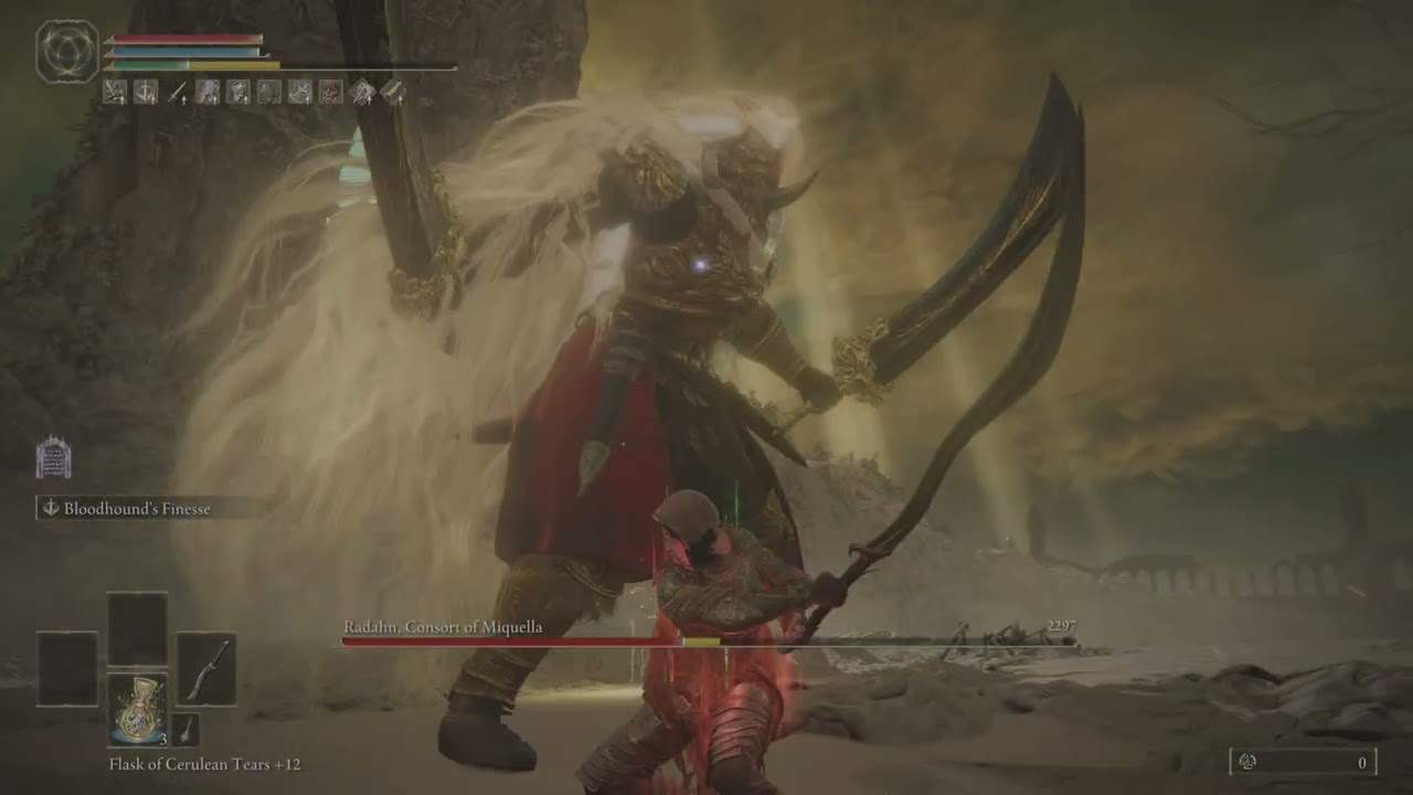 Bloodhound's Fang | no hit | Consort Radahn - Shadow of the Erdtree