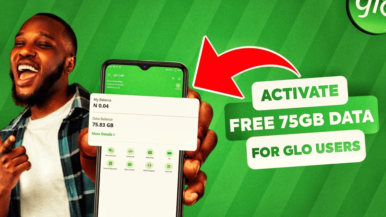 Бесплатный интернет от Glo — как активировать бонус в 100 ГБ данных от Glo.