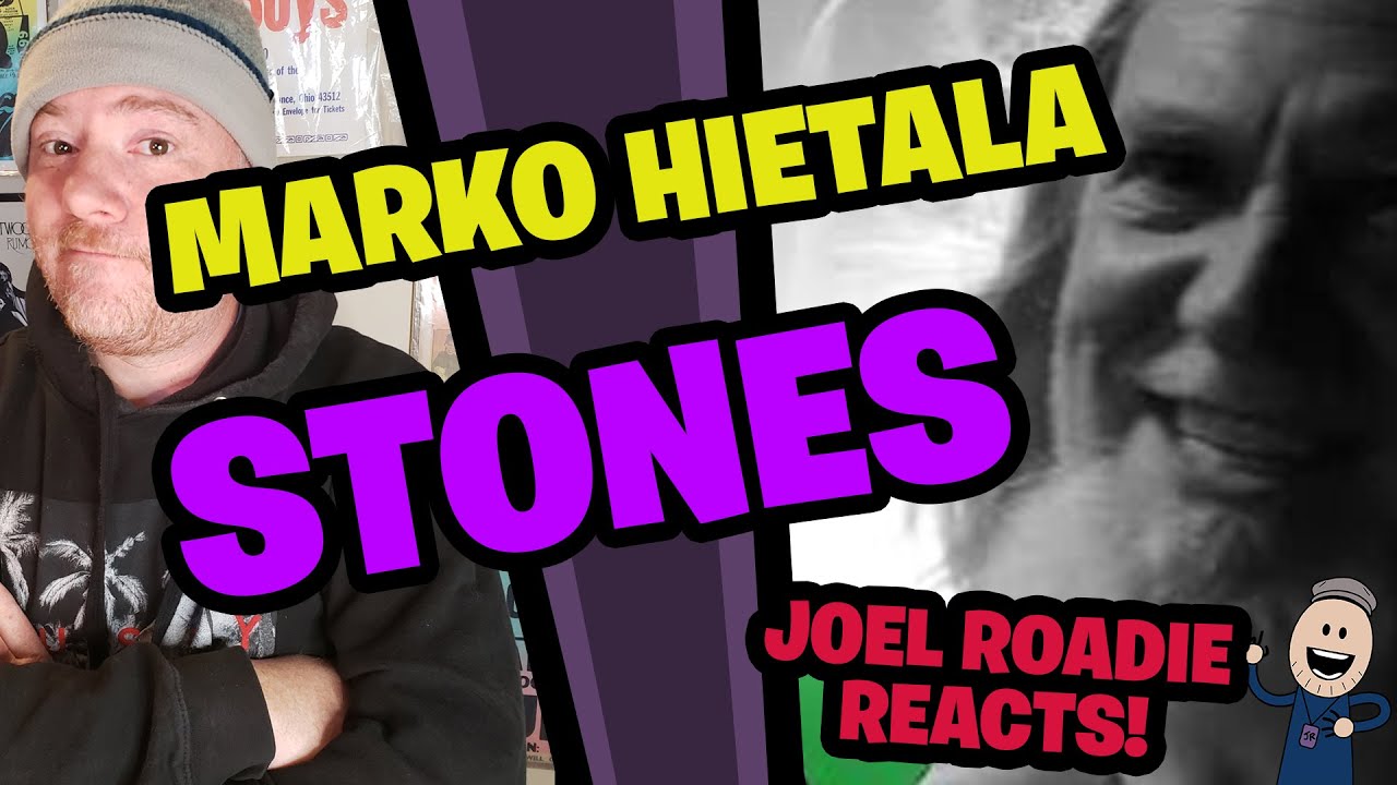 MARKO HIETALA - Stones (OFFICIAL MUSIC VIDEO) - Roadie Reacts