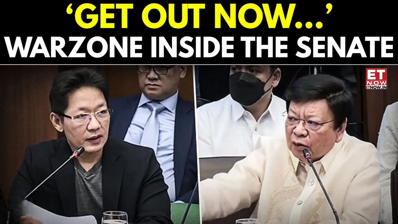 Philippines Senate Live: Senate Turns Into Battlefield After Explosive Exchange | ET Now