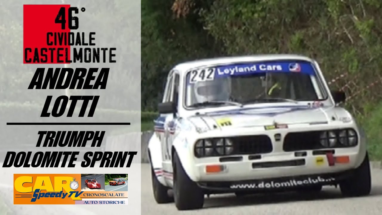 Cividale-Castelmonte 2023 || Andrea Lotti || Triumph Dolomite Sprint