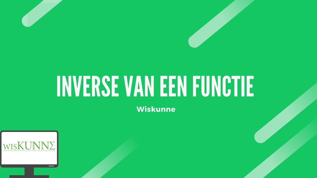 Inverse van een functie