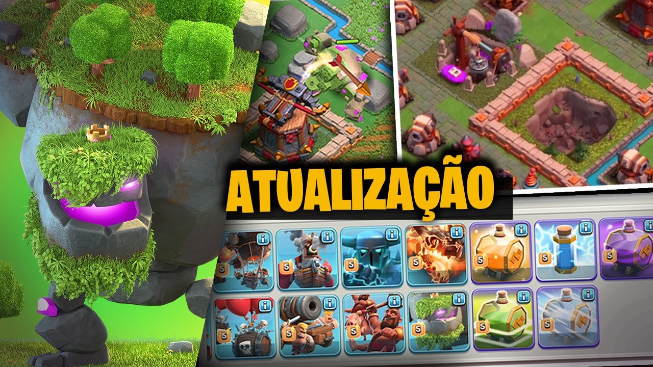 ATUALIZAÇÃO! MAXIMIZEI E TESTEI GOLEM DA MONTANHA, PENHASCO DOS DRAGÕES, PEDREIRA DO GOLEM E MAIS!