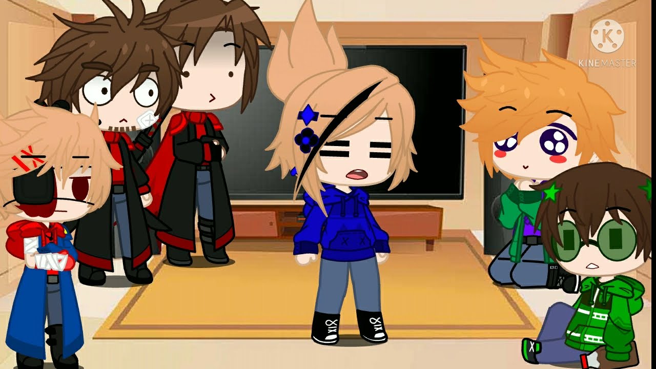 Eddsworld react to Tom AU's[Bad Apple][Part 1][Original?]