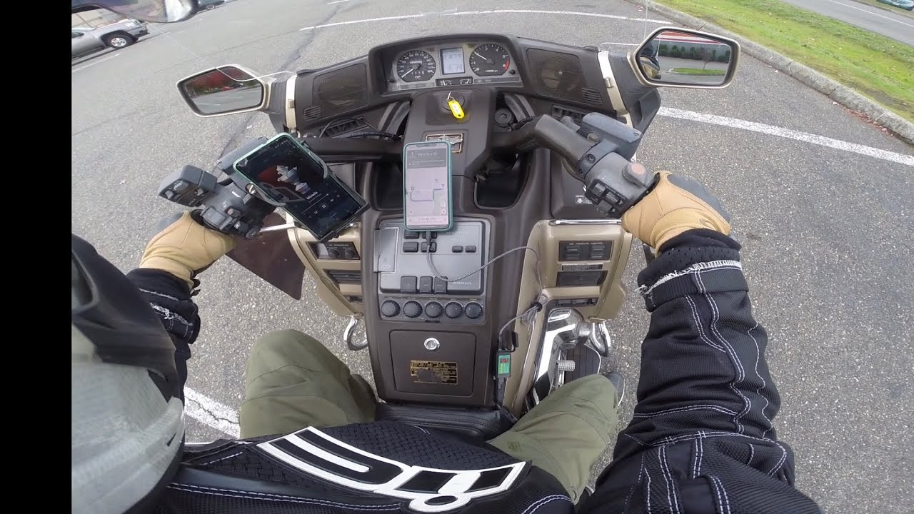 Honda Goldwing GL1500 Doing work