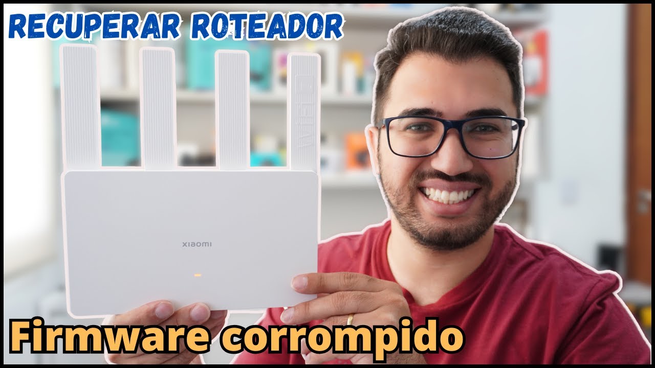 Roteador Xiaomi N&Atilde;O LIGA? Veja Como Recuperar o Firmware! (Passo a Passo) 🛠️