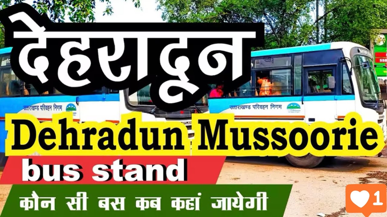 Dehradun Mussoorie Bus Stand🚌| Dehradun Mussoorie Bus Timing⏱️ | Dehradun to Mussoorie by Bus🏔️