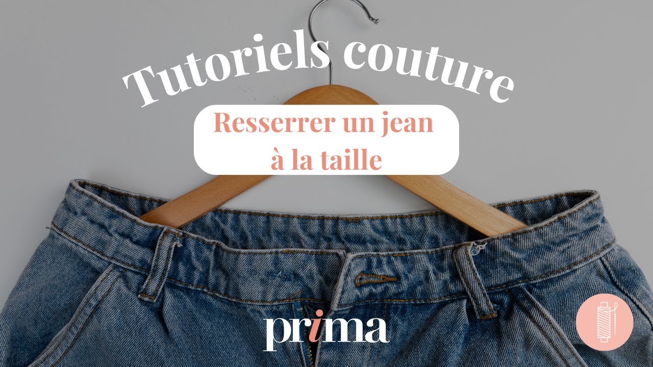 Comment resserrer un jean à la taille ?