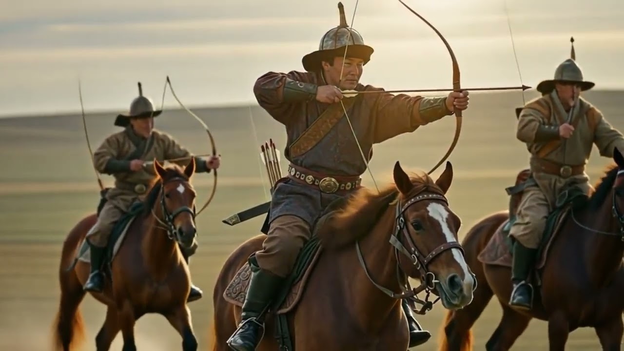 ¿CÓMO ES QUE LOS ARQUEROS MONGOLES DOMINABAN EL ARCO A CABALLO? #HistoriaEnMinutos #history