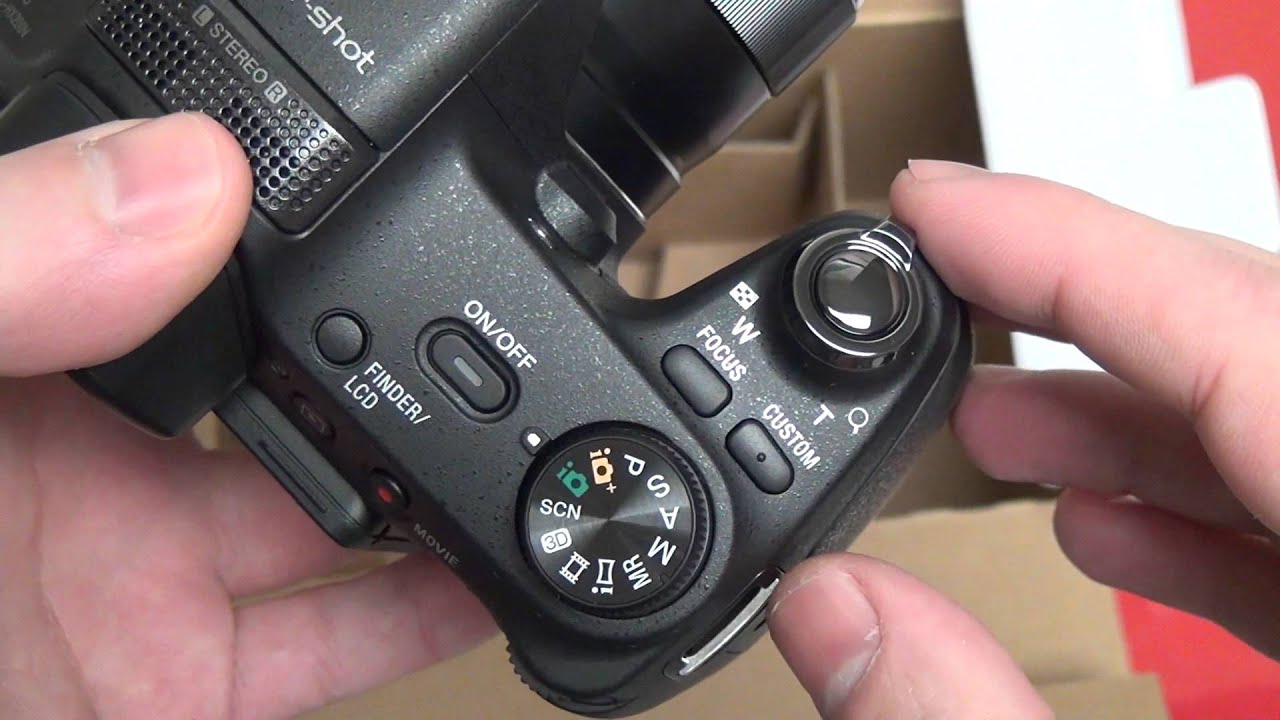 Распаковка Sony HX200V
