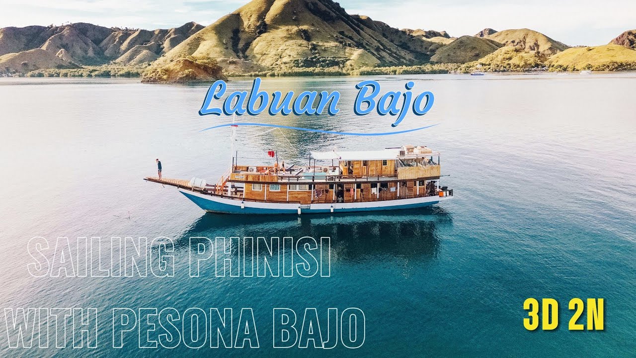 TRIP LABUAN BAJO , SAILING PHINISI WITH PESONA BAJO - JALAN JALAN KE PULAU DI NTT #labuanbajo