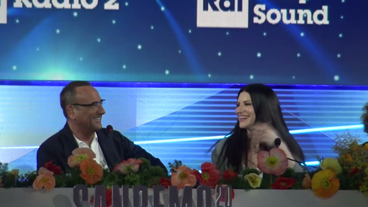 Carlo Conti parla di Andrea Pucci che ha rinunciato al Festival e di Giorgia Meloni